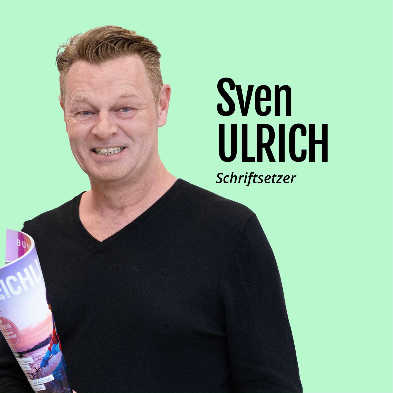 Sven Ulrich, Schriftsetzer